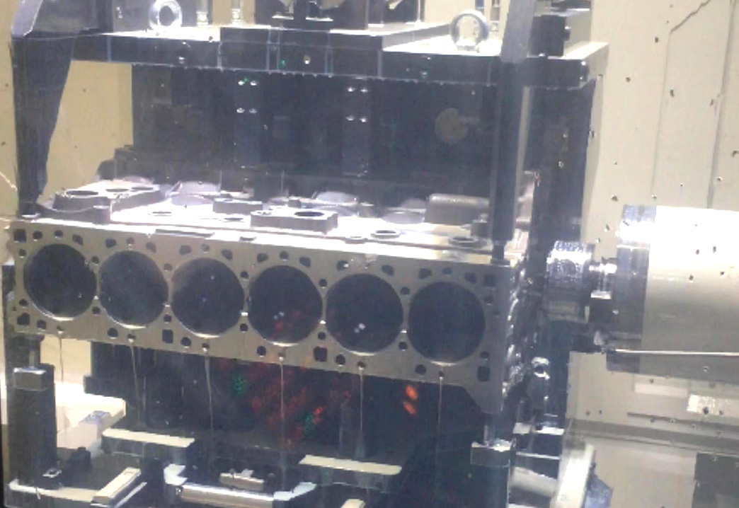 卧式加工中心夹具