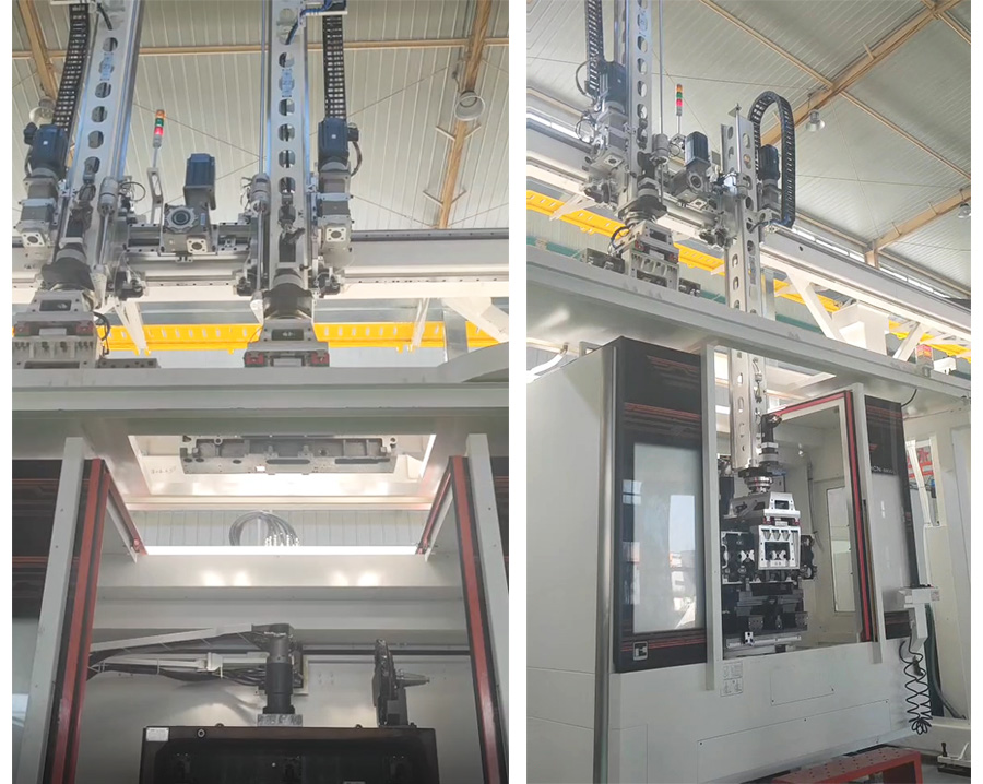 缸盖加工重载桁架线